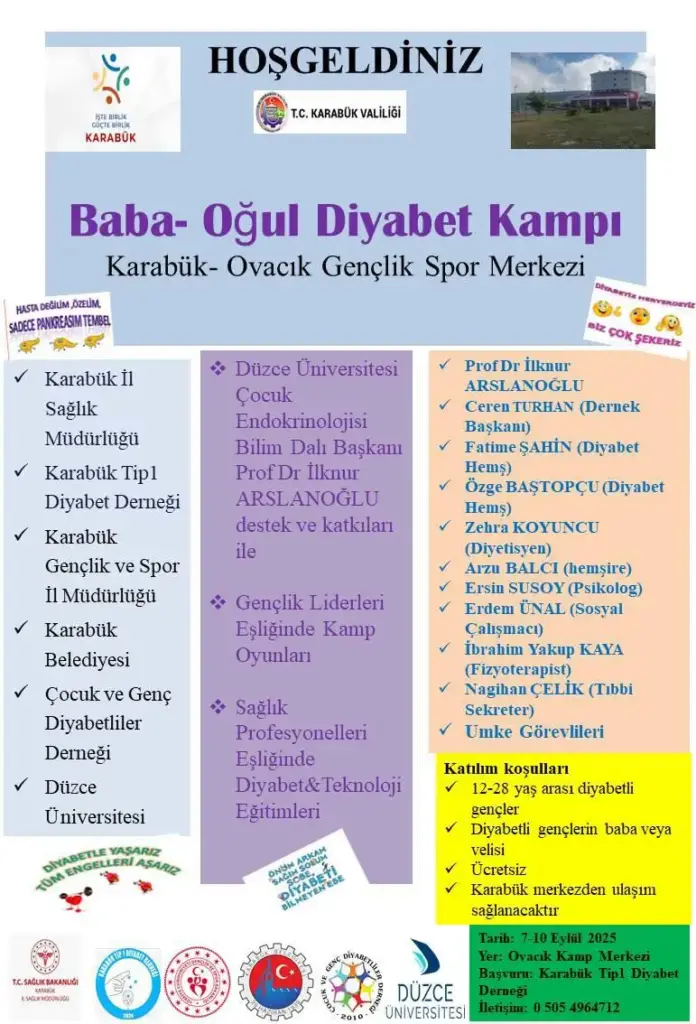 Baba- Oğul Diyabet Kampı