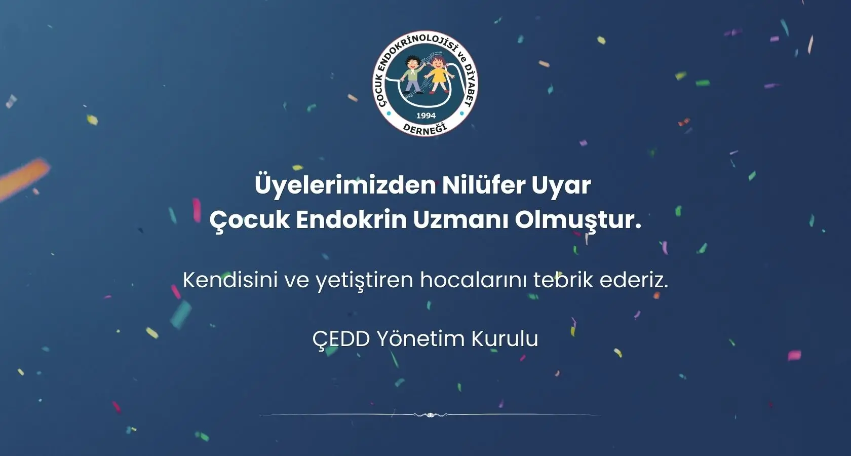 Nilüfer Uyar'ı Tebrik Ediyoruz