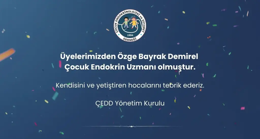 Özge Bayrak Demirel'i Tebrik Ederiz